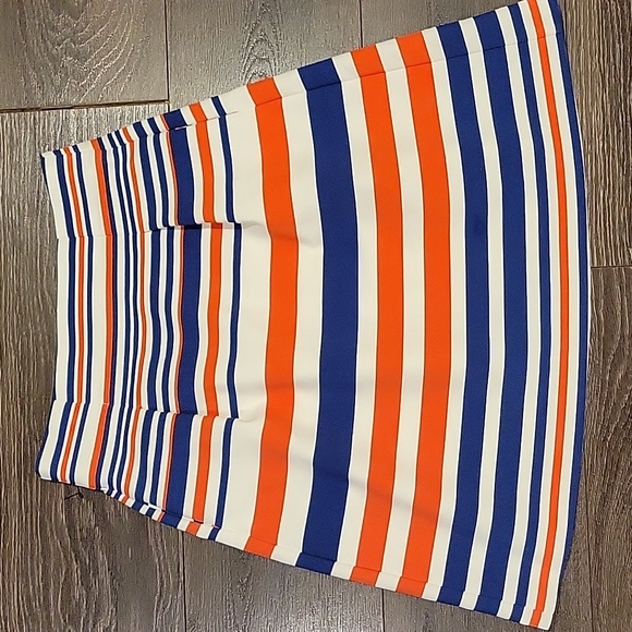 Reserved Dresses & Skirts - ❤️ RESERVED HIGH WAIST PLEATED STRIPED SKIRT WITH POCKETS, 4 (SMALL)  EU SIZE 36